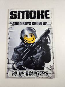 lot 228 image: SMOKE Good Boys Grow Up Toy Soldiers Comic Book by Igor Kordey