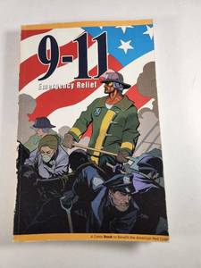 lot 256 image: 9-11 Emergency Relief Comic Book by Alternative Comics