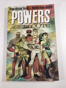 lot 266 image: Powers The Sellouts Graphic Novel by Brian Michael Bendis and Michael Avon Oeming