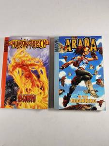 lot 275 image: Marvel Comics Human Torch Burn and Arana In The Beginning Trade Paperbacks