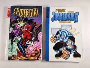 lot 277 image: Marvel Comics Trade Paperback Collection Spider-Girl and Juggernaut