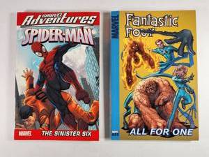 lot 278 image: Marvel Adventures Trade Paperbacks Spider-Man Fantastic Four Collection