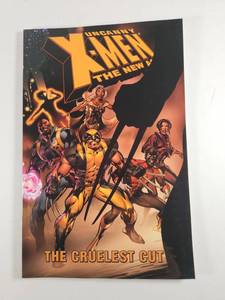 lot 302 image: Uncanny X-Men The Cruelest Cut Trade Paperback Comic Book