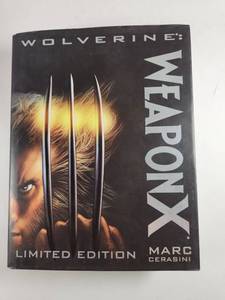lot 318 image: Wolverine Weapon X Limited Edition Hardcover by Marc Cerasini