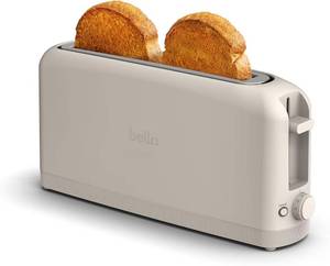 lot 3405 image: Bella 2-Slice Toaster, 900W, 6-Setting Shade, Auto Shutoff