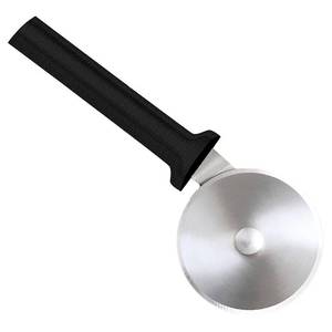 lot 3453 image: Rada Cutlery BlackSilver Nickel Stainless Steel Pizza Cutter