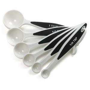 lot 3463 image: Norpro 6-Piece Grip-EZ Measuring Spoons Set