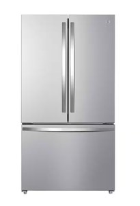 lot 2 image: Kenmore Stainless Steel French Door Refrigerator w Freezer - Retail $2,700