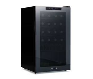 lot 18 image: NewAir 24-Bottle Thermoelectric Wine Cooler Refrigerator - Retail $450
