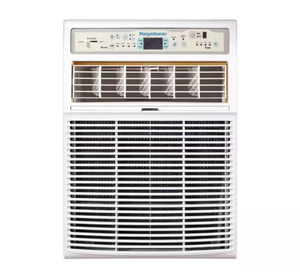 lot 20 image: Keystone Window Air Conditioner Unit with Digital Display - Retail $500