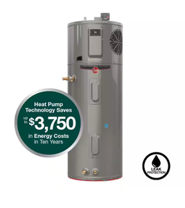 Rheem Performance Platinum 50 Gallon Electric Heat Pump Water Heater - Retail: $2,000