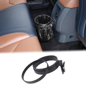 lot 851 image: Aunginsy Garbage Bag Holder Compatible with Ford Maverick 2022-2025 2026, Pickup Truck Back Seat Trash Can Expander Organizer Trash Bin Garbage Bin Wastebasket Hanging Removable FITS Slot Accessories - Retail $21