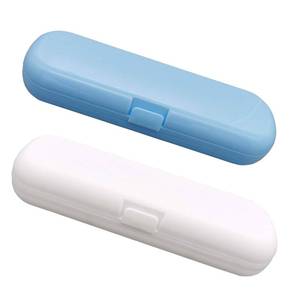 lot 915 image: 2 Pcs Electric Toothbrush Travel Case, Portable Toothbrush Holder for Oral-B Pro and Other Electric Toothbrush Set by Hovesty (Blue&White) - Retail $8