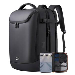 lot 946 image: TANGCORLE Travel Carry on Backpack 50L Expandable Flight Approved Backpacks 17.3 inch Laptop and USB Charging Port bags Water Resistant Business Back Pack for Women & Men - Retail $65