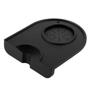 lot 967 image: Espresso Tamping Mat, Silicone Coffee Tamper Mat 5.5 x 4.9 Inch, Tamping Station For Espresso Machine Accessories, Barista Tools And Countertop Protection - Retail $6