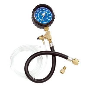 lot 18684 image: Glass Cracked OTC 5630 Fuel Pressure Test Kit , Black - Retail $64