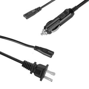 lot 18781 image: PHIWILLS 12V24V Car Use, 110V HomeOffice Use Power Cable for Electric Lunch Box, Portable Heating Bento Box Plug, Heated Lunchbox Replacement Power Cord Charger - Retail $9