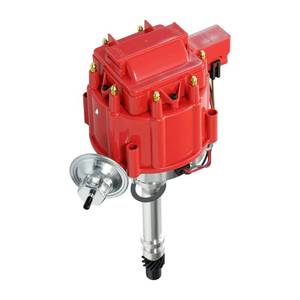 lot 18806 image: HEI Ignition Distributor with Cap for Chevy GM Small Blocks 283 305 307 327 350 400 Big Blocks 396 427 454 Part # DD-SBC-HEI-V8, 850001R, 8362 - Retail $58