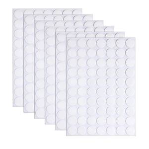 lot 18857 image: 350pcs Clear Double-Sided Sticky Adhesive Dots, 6mm0.24�� Round Transparent Acrylic Nano Glue Pads Heavy Duty, Removable Waterproof Strong Traceless Sticker for Balloons Envelopes Note Craft Photo DIY - Retail $5