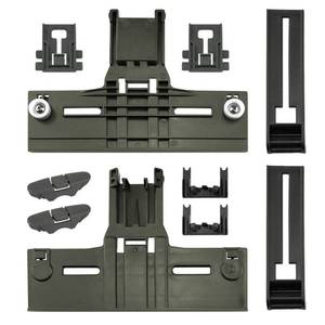 lot 18870 image: Funmit W10350376 Dishwasher Top Rack Adjuster Part Repair Kit (10pcs) with Upgraded W10195840 & W10195839 & W10250160 & W10508950 Upper Parts Replacement for Whirlpool Kenmore Dishwasher - Retail $20