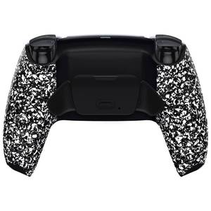 lot 18882 image: eXtremeRate Textured White Back Paddles Programable Rise 2.0 Remap Kit for PS5 Controller BDM-010 020, Upgrade Board & Redesigned Back Shell & Back Buttons Set for PS5 Controller - Without Controller - Retail $26