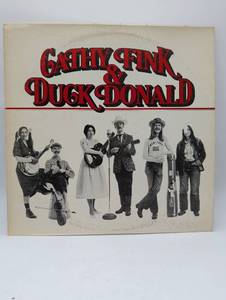 lot 67260 image: Cathy Fink & Duck Donald Self-Titled Folk LP Record