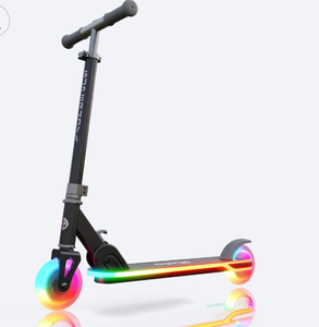 lot 3510 image: Melo Wheels Super Nova Ultimate Light-Up Lick Scooter - Retail $60