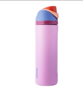lot 3546 image: Owala 24oz FreeSip Stainless Steel WaterBottle - Kickflip - Retail $30