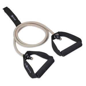 lot 3552 image: Gaiam Studio Select Resistance Tube - Heavy - Gray - Retail $13