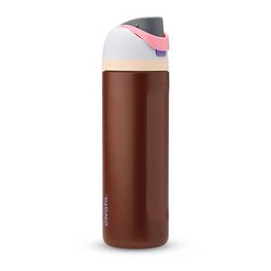 lot 3580 image: Owala 24oz FreeSip Stainless Steel Water Bottle - Cranberry Parage - Retail $30
