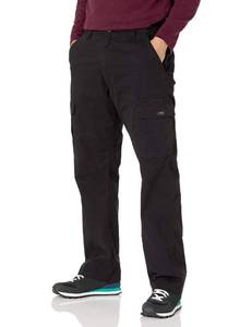 lot 3653 image: Relaxed Fit Stretch Cargo Pant, Black, 38W x 29L - Retail $32