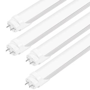 lot 3745 image: PARNOARCK Fluorescent Light Bulbs 48 inch T8 LED Bulbs 4 Foot Type AB,24W 3200LM 6500K Frosted Cover Super Bright,Single and Double End Powered,T8 T10 Fluorescent Bulbs Replacemen - Retail $42
