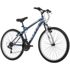 lot 3786 image: Huffy Highland Mountain Bike - 26 Wheels - 21 Speeds - SM - Blue - Retail $150