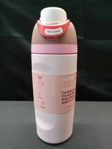 lot 3860 image: Owala 16oz Kids FreeSip Stainless Steel Water Bottle - Cake Pop - Retail $25