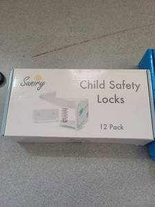 lot 21051 image: Child Safety Cabinet Lock Set Bundle