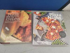 lot 21057 image: Modern Cookbook Bundle - Pizza Night and Bullys Best Bites MSU