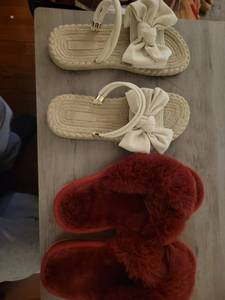 lot 21098 image: Womens Bow Detail Espadrille Sandals