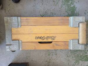 Vintage Roll over mechanic creeper