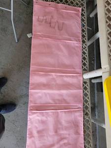 lot 21140 image: Pink Hanging Storage Organizer