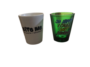 lot 21162 image: Bite Me Atlanta Shot Glass Set