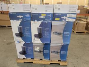 lot 56949 image: Ecovacs Vacuum and Mopping Robots 12 ct & Vacuum and Mopping Robots w Auto Empty Stations N8 12ct - 24 total
