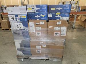 lot 56950 image: Ecovacs Vacuum and Mopping Robots 12 ct & Vacuum and Mopping Robots w Auto Empty Stations N8 12ct - 24 total