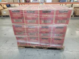 lot 56952 image: 192 Brawny Family Paper Towel Rolls