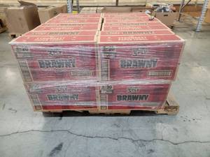 lot 56953 image: 128 Brawny Family Paper Towel Rolls