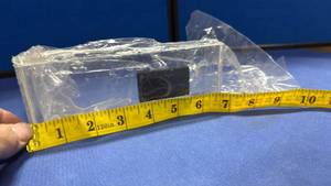 lot 26 image: Clear Gun Holder Plastic 7x4 - Retail $25