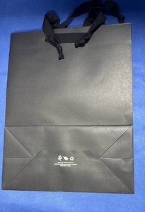 lot 29 image: )10) Designer Paper Gift  Bag with Black Handles - Retail $5