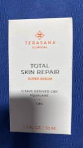 lot 74 image: Terasana Clinical Total Skin Repair Super Serum 1.7oz - Retail $68