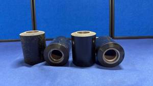 lot 102 image: Industrial Rubber Roller Wheels Set - Retail $25
