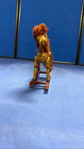 lot 110 image: Wooden Articulated Horse on Rockers - Retail $75