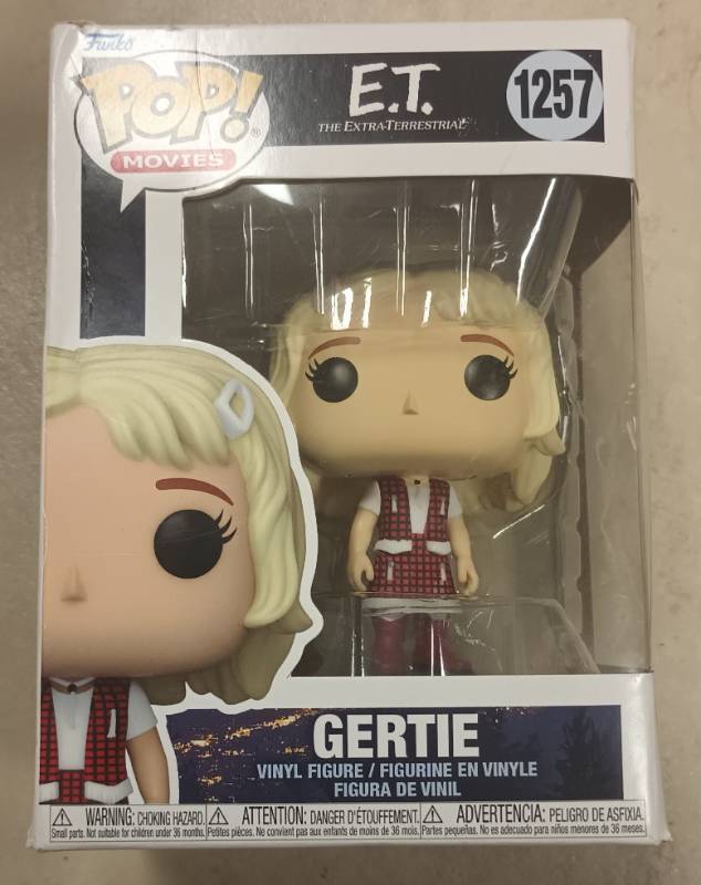 lot 313 image: Funko Pop Movies E.T. 40th Anniversary - Gertie Vinyl Figure GS80